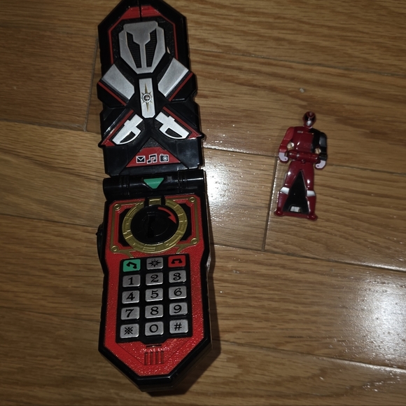 Power Rangers Kaizoku Sentai Gokaiger Legendary Morpher With KEY GUY RED